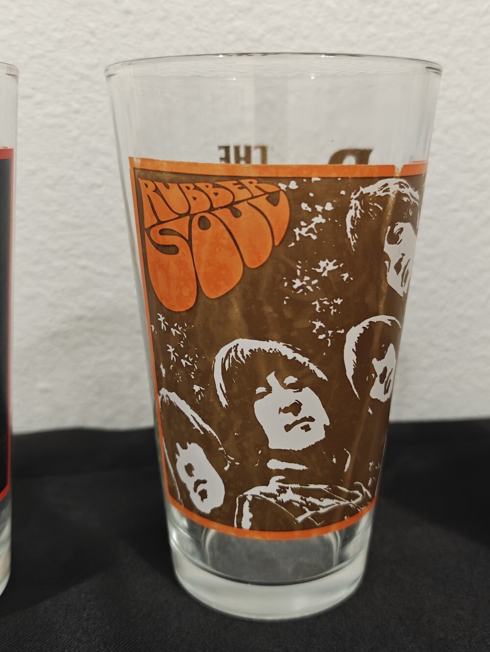 The Beatles Vintage Glass Cups Ringo Paul McCartney George Harrison - Picture 2 of 8